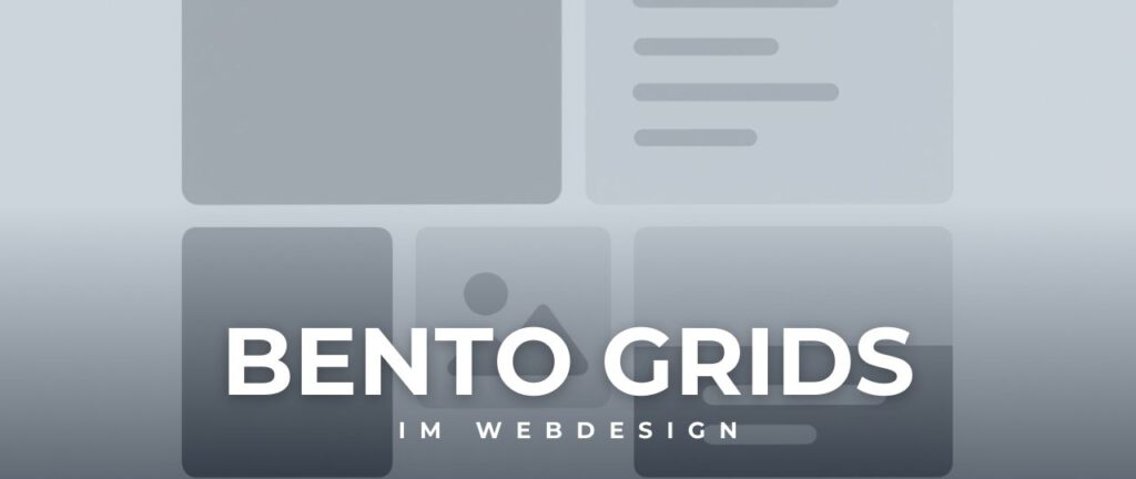 Blog Webdesign Schwinghammer Bento Grids im Webdesign - Thumbnail Blogbeitrag