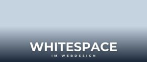 Whitespace im Webdesign - Thumbnail Blogbeitrag