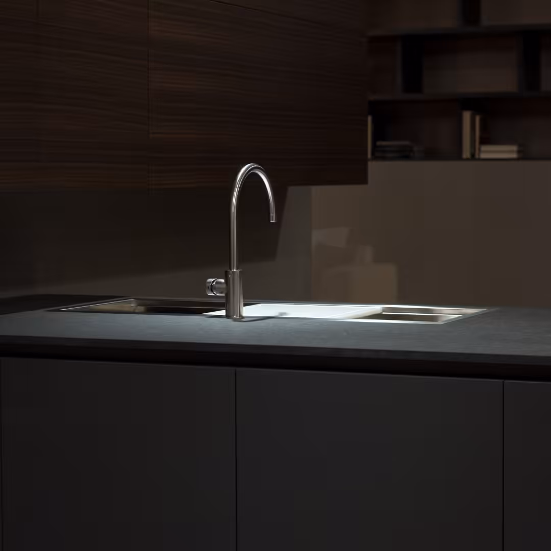 Webdesign für Küchenstudios / Wasserhahn Armatur