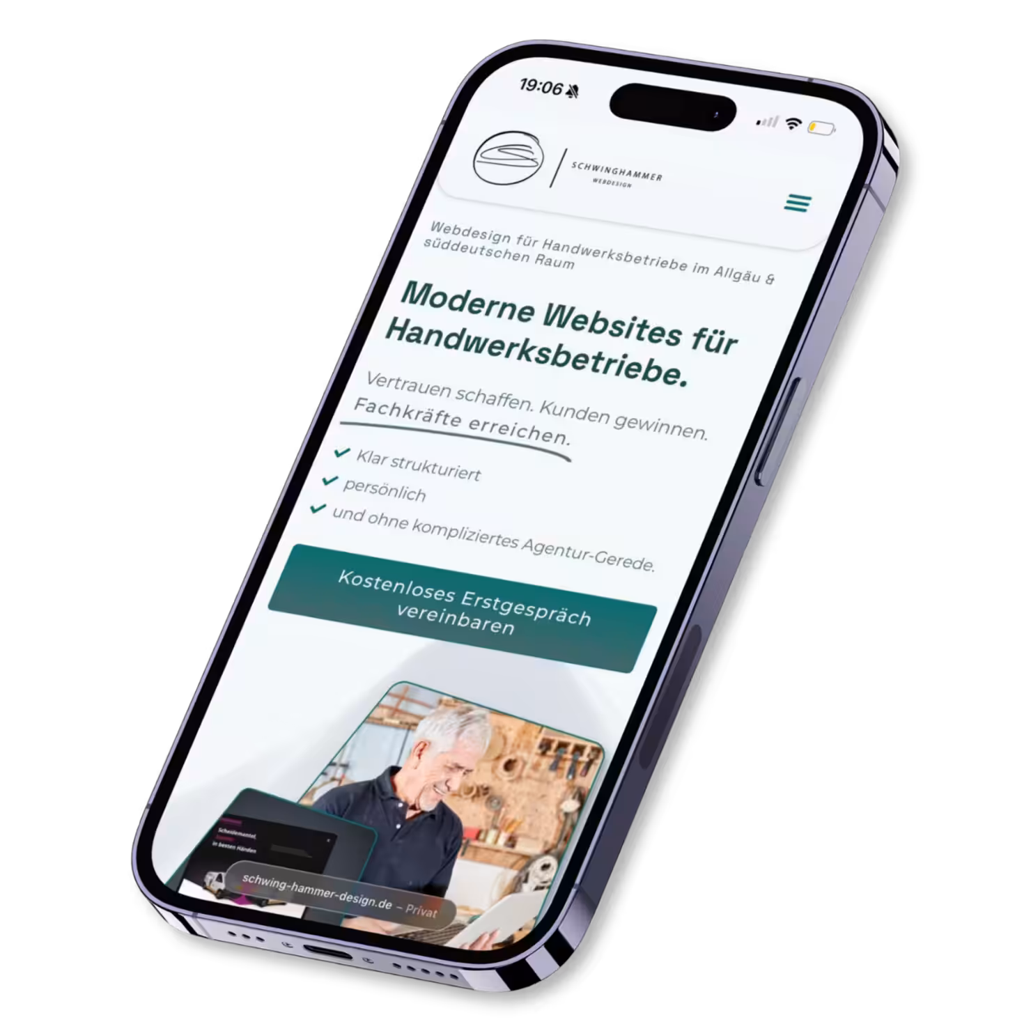 Webdesign Schwinghammer Bild