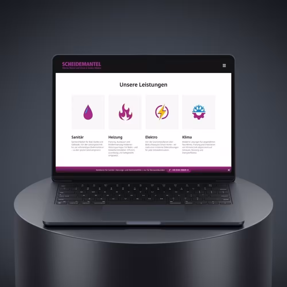 Webdesign Schwinghammer Bild