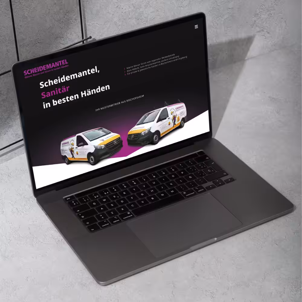 Responsives Design - Desktop